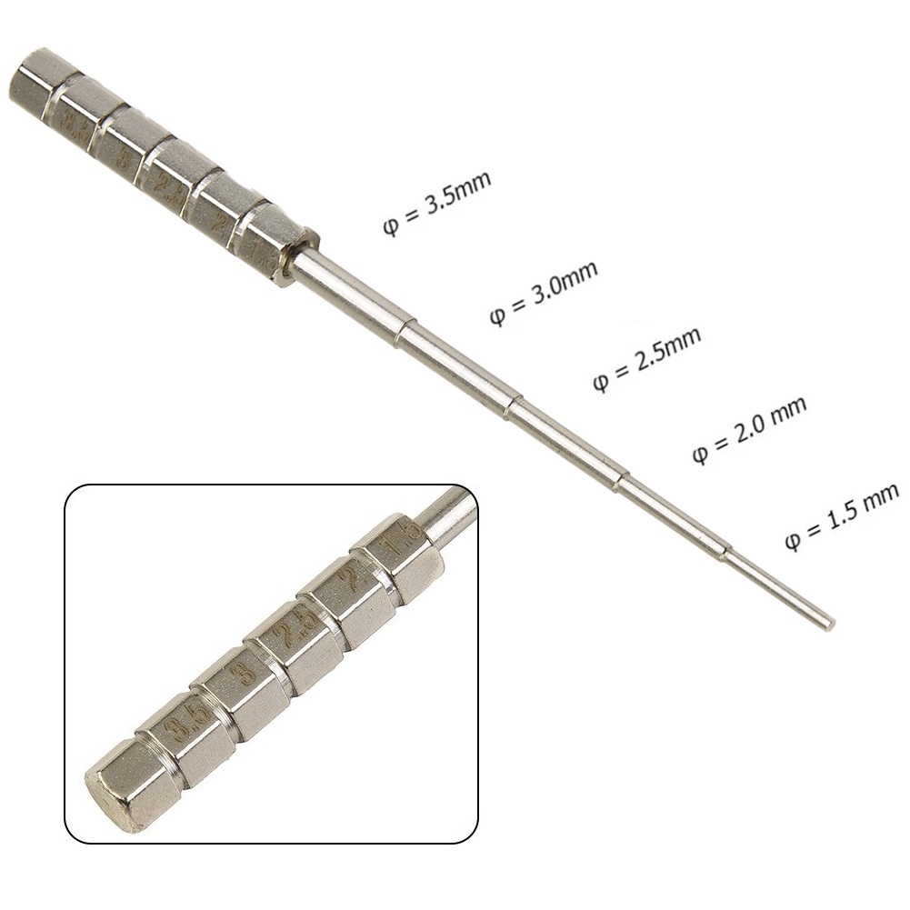 Vaping Goods - เครื่องมือจิกสำหรับพันลวดสแตนเลส สำหรับทำคอยล์สำเร็จรูป DIY ขนาดเส้นผ่านศูนย์กลาง 1.5 มม.