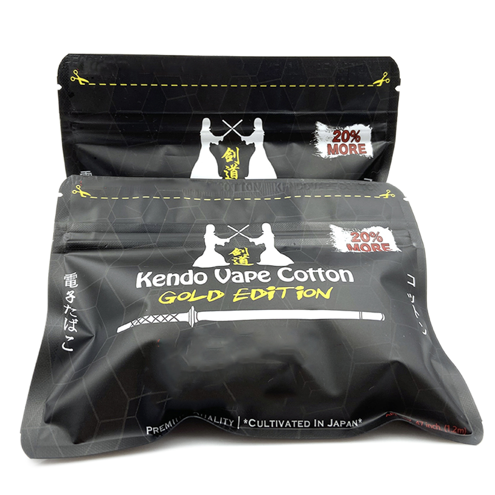 ใหม่ Kendo Cotton Gold Edition - Vaping Goods บทวิจารณ์และราคา